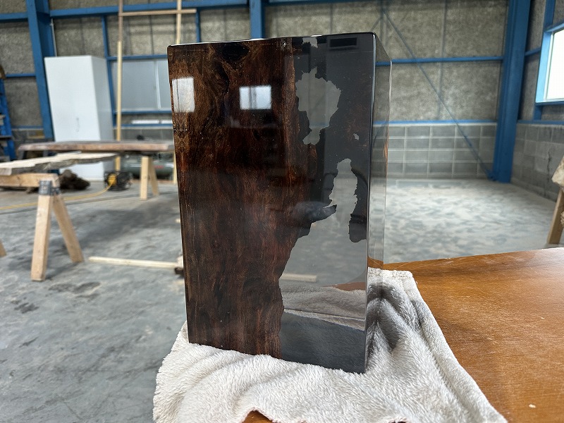 RESIN Cube 研磨