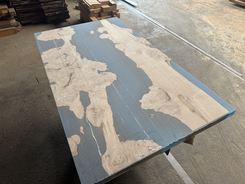 カエデレジンテーブル　レジンテーブル