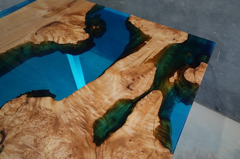 カエデレジンテーブル レジンテーブル