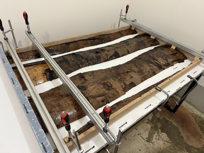 富士樹海ナラ　持ち込みレジンテーブル