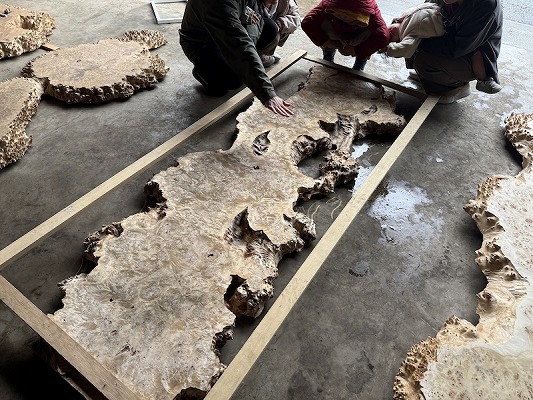 レジンテーブルをオーダー