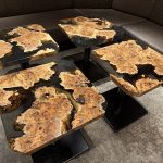 高級感のあるレジンテーブルをクラブへ