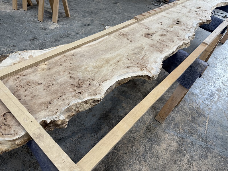 ポプラレジンカウンター　製作