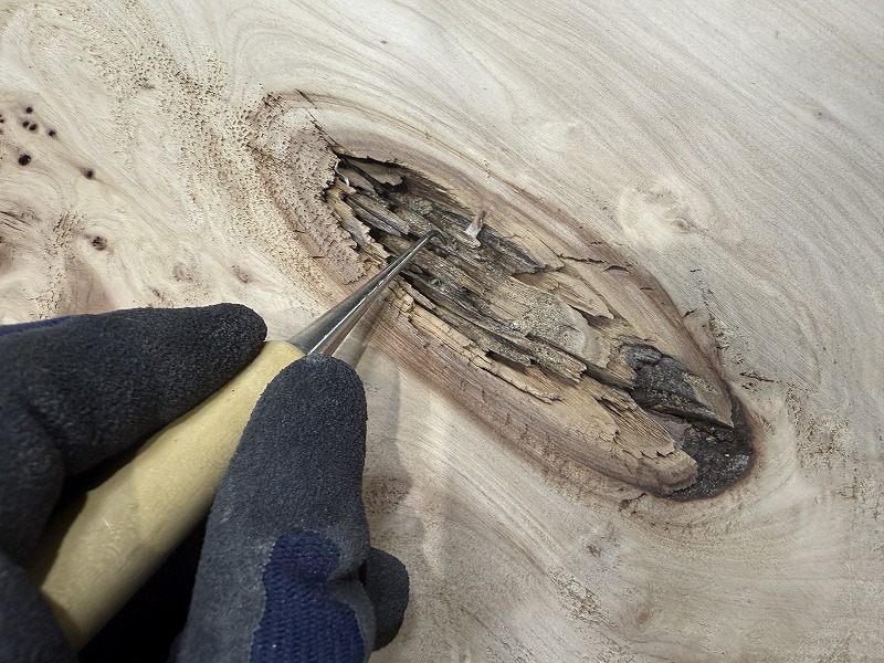 ポプラレジンカウンター　製作