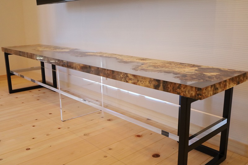 【神奈川】ポプラ×クリア レジンカウンター