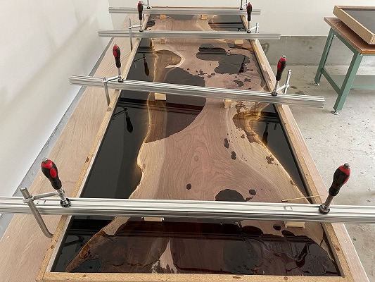 レジンテーブル