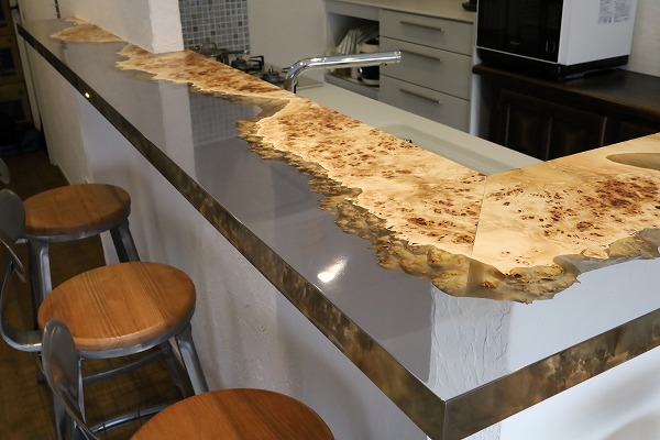 【東京都】ポプラ×darkクリア　レジンカウンター