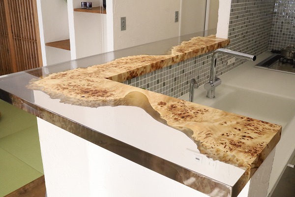 【東京都】ポプラ×darkクリア　レジンカウンター