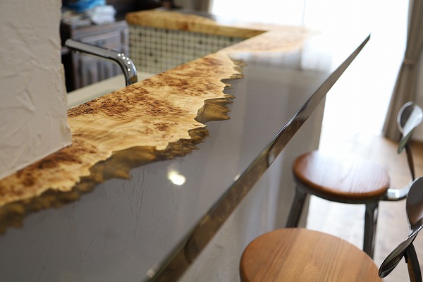 【東京都】ポプラ×darkクリア　レジンカウンター