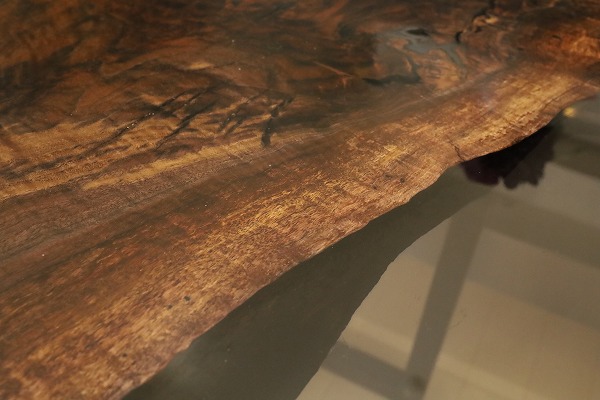 【東京都】クラロウォールナット×darkクリア レジンテーブル