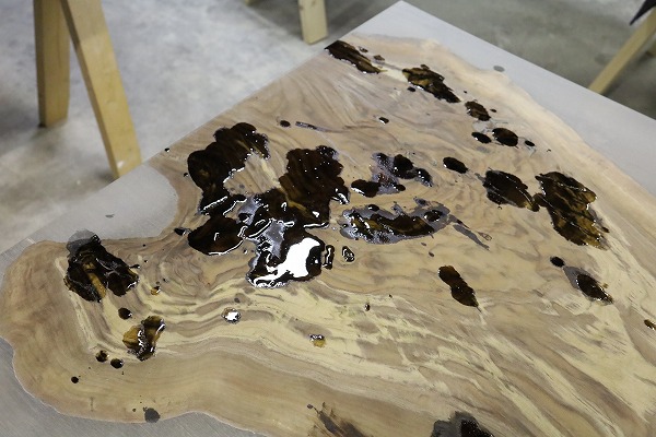 レジンテーブル