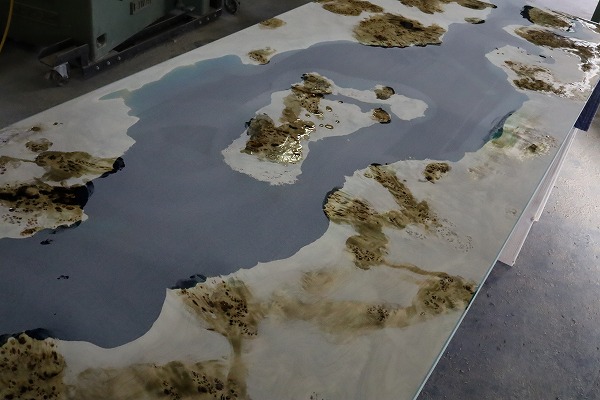 レジンテーブル