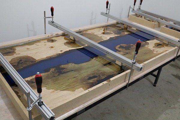 レジンテーブル