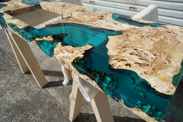 レジンテーブル