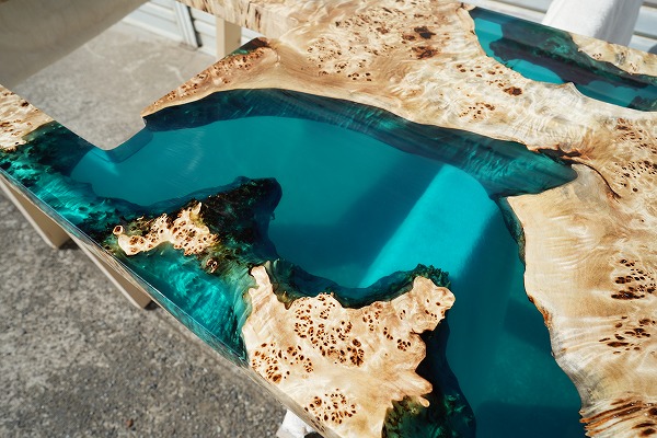 レジンテーブル