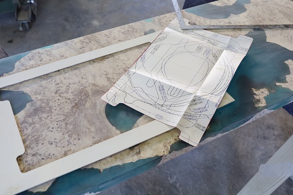 レジンテーブル