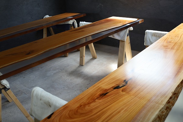 【福岡県】欅×クリア　レジンカウンター