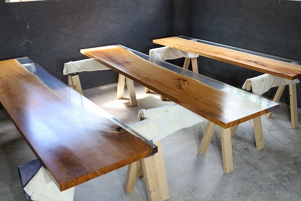 【福岡県】欅×クリア　レジンカウンター