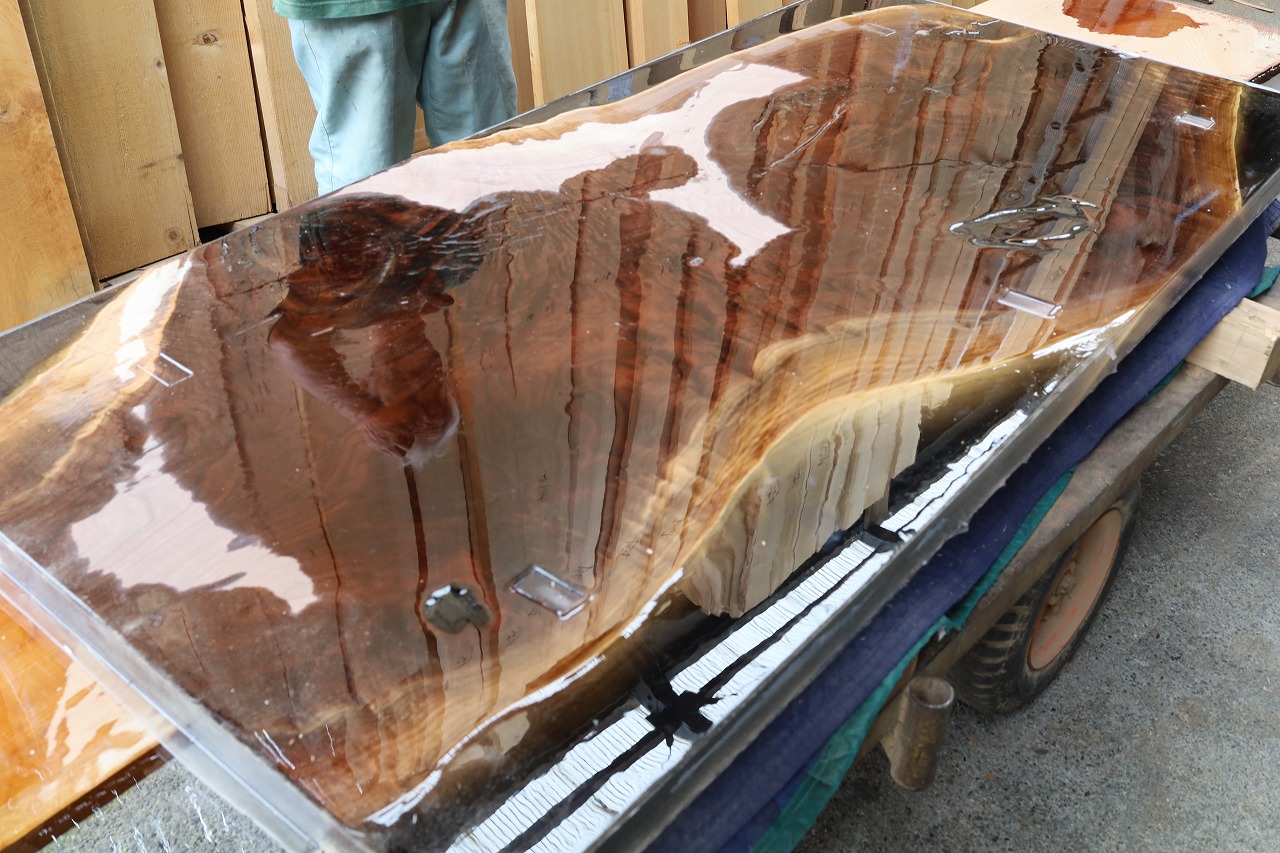 レジンテーブル