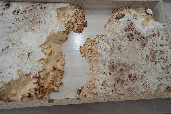 レジンテーブル 倉庫