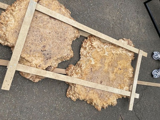 レジンテーブル 倉庫