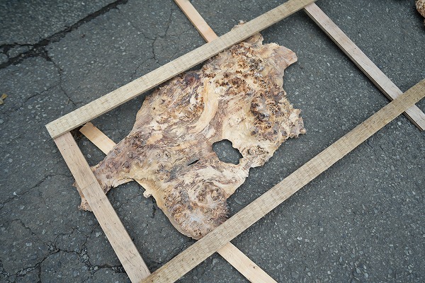 レジンテーブル 倉庫