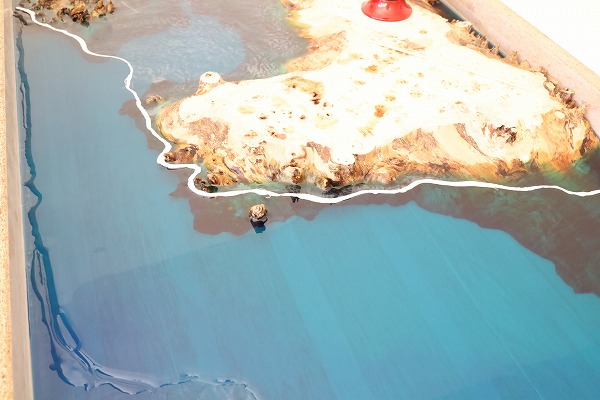 レジンテーブル 倉庫