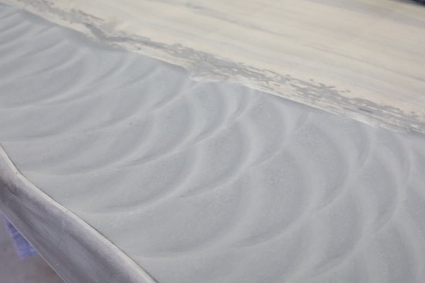 レジンテーブル 倉庫