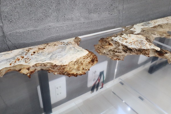 【東京都】ポプラ×クリア レジンカウンター