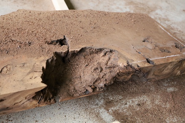 レジンテーブル 倉庫