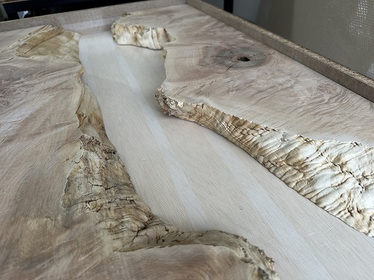 レジンテーブル 倉庫