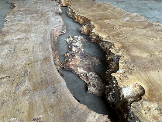 レジンテーブル 倉庫