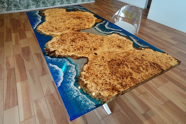【兵庫県淡路島】ポプラ×Oceanレジンテーブル