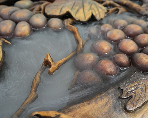 レジンテーブル 倉庫