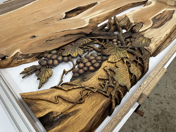 レジンテーブル 倉庫