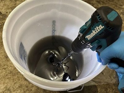 レジンテーブル 倉庫