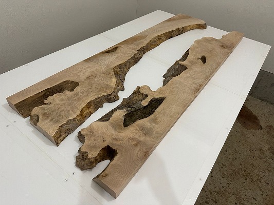 レジンテーブル 倉庫