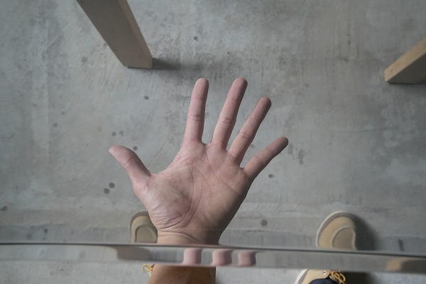 レジンテーブル 倉庫