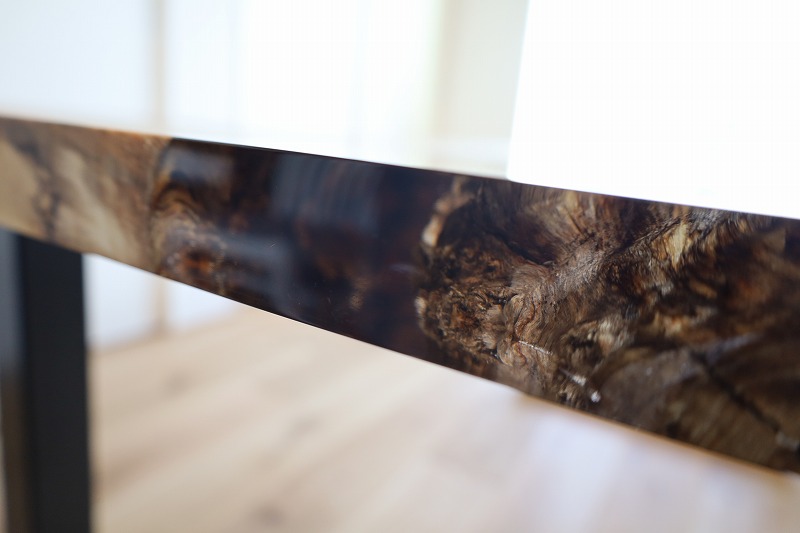 【神奈川県】ポプラ×クリア レジンテーブル