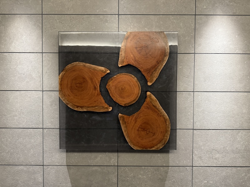 【野村不動産プラウド府中グレイス】欅壁掛けレジンアート