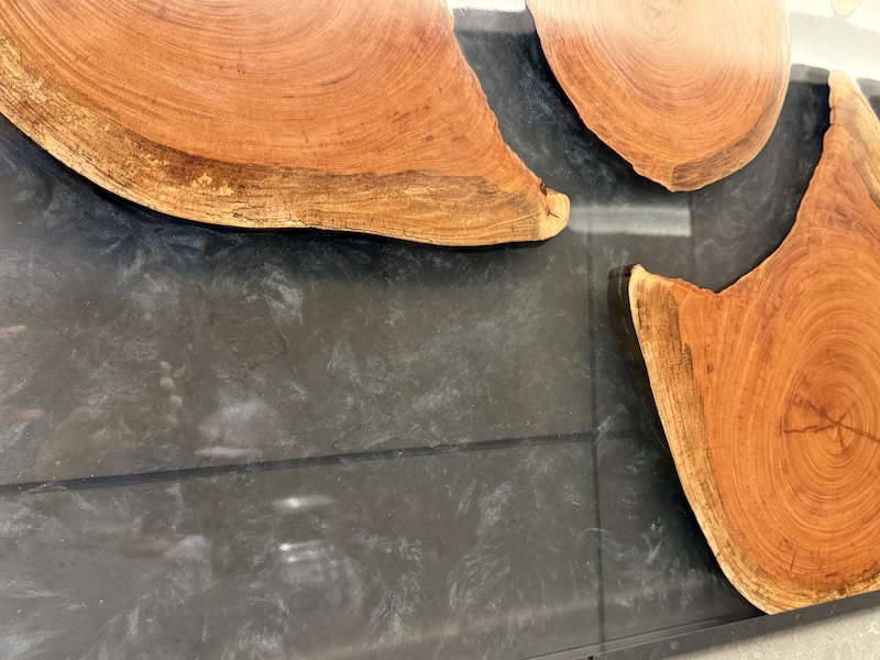 【野村不動産プラウド府中グレイス】欅壁掛けレジンアート