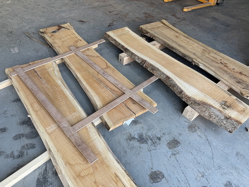 レジンアートパネルの木材