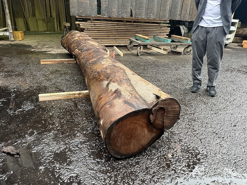 富士樹海ナラ　持ち込みレジンテーブル