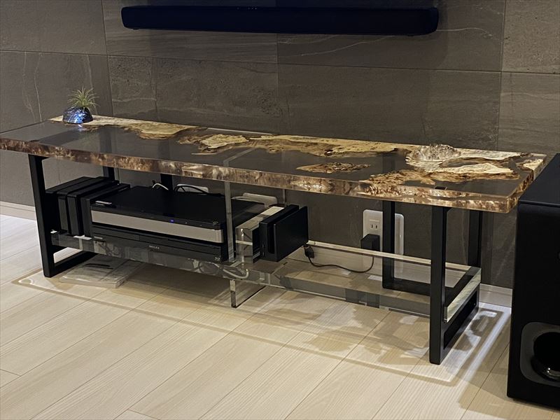 【東京都】ポプラ×クリア レジンカウンター