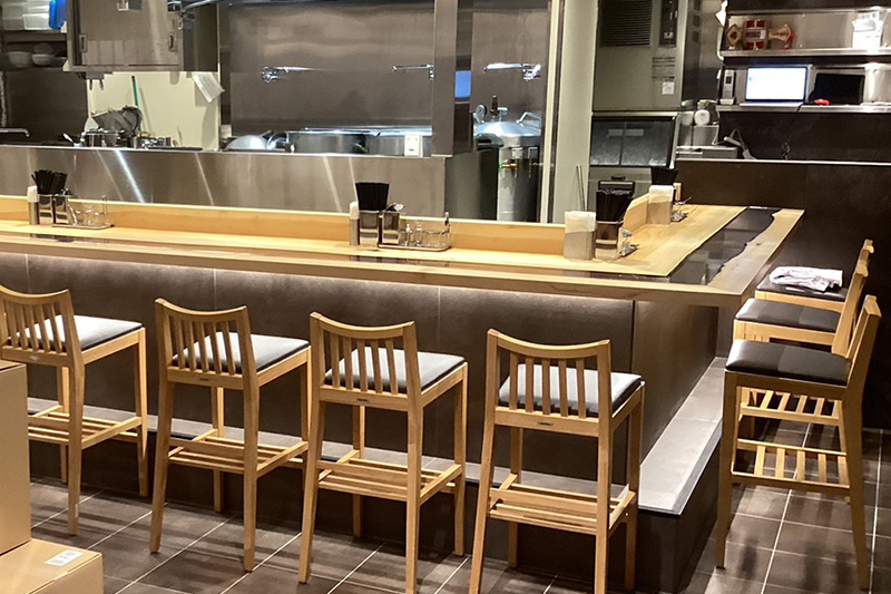 【福岡県】持ち込み銀杏×クリアレジンカウンター