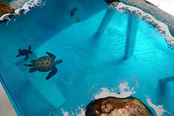 レジンアート 海